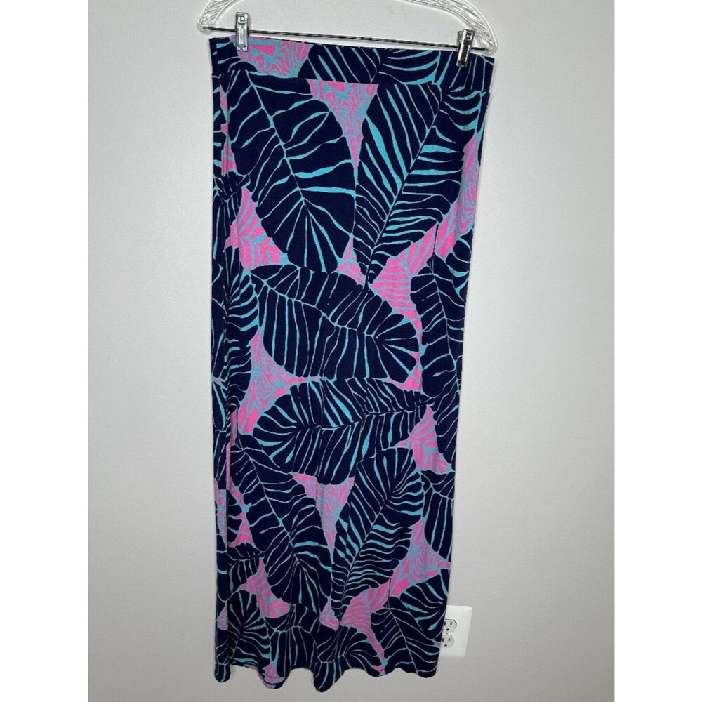 Lilly Pulitzer Women's Under The Palms Marnie Maxi Pull On Skirt Size Large